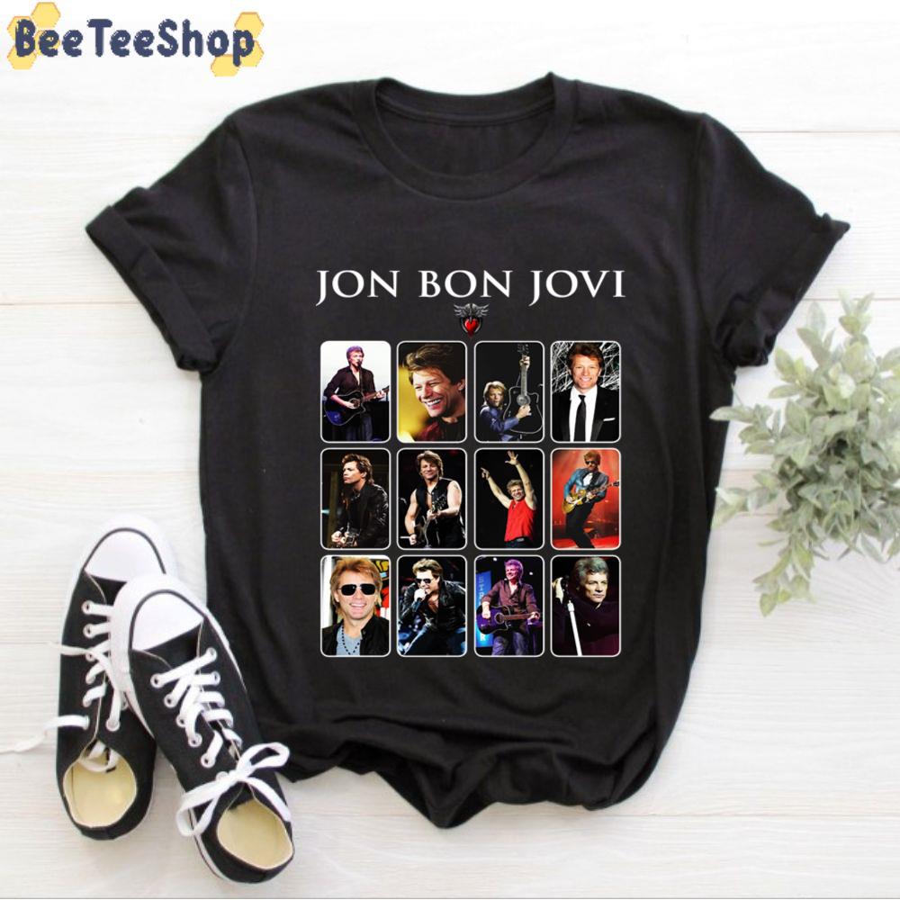 Jon Bon Jovi Rock Band On Tour 2022 It’s My Life Unisex T-Shirt