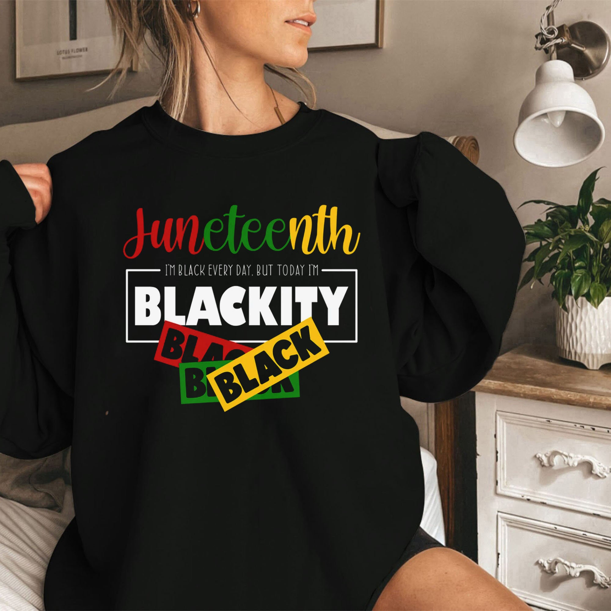 Juneteenth Blackity Black History Unisex T-Shirt