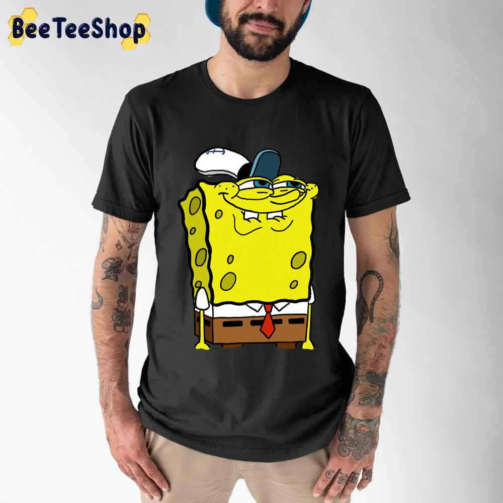 Keeping Smile Spongebob Unisex T-Shirt