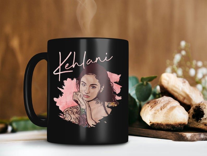 Kehlani American Singers Musicians And Dancers Mug Kehlani Ashley Parrish Mug Poplyfe Band Mug Premium Sublime Ceramic Coffee Mug Black