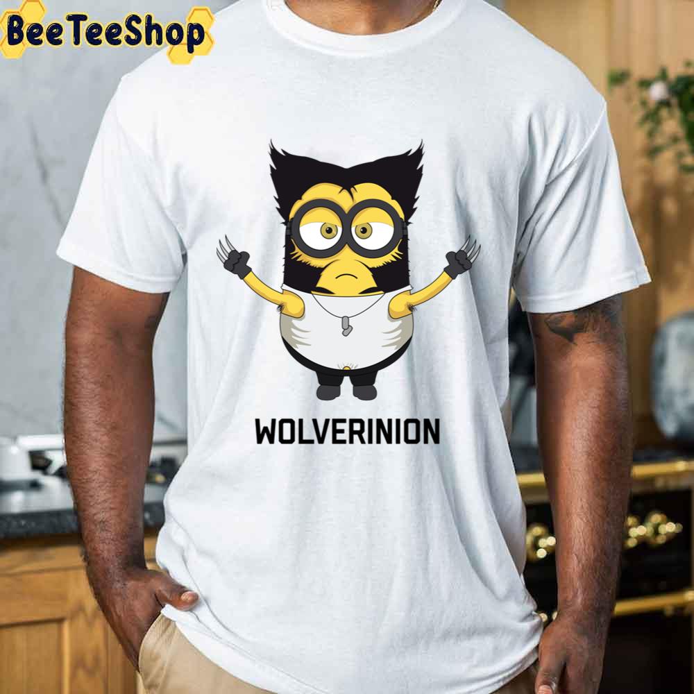 Kevin The Wolverinion Funny Minion Unisex T-Shirt