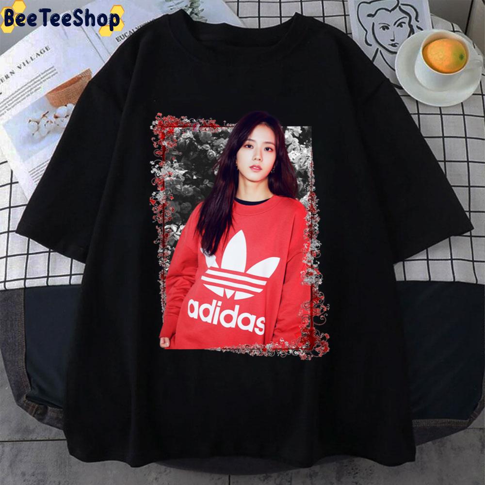 Kim Jisoo Black Pink Korean Kpop Flora Unisex T-Shirt