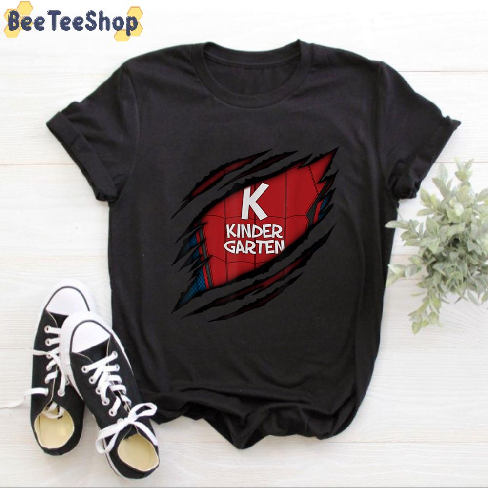 Kinder Garten Back To School Super Hero Kids Unisex T-Shirt