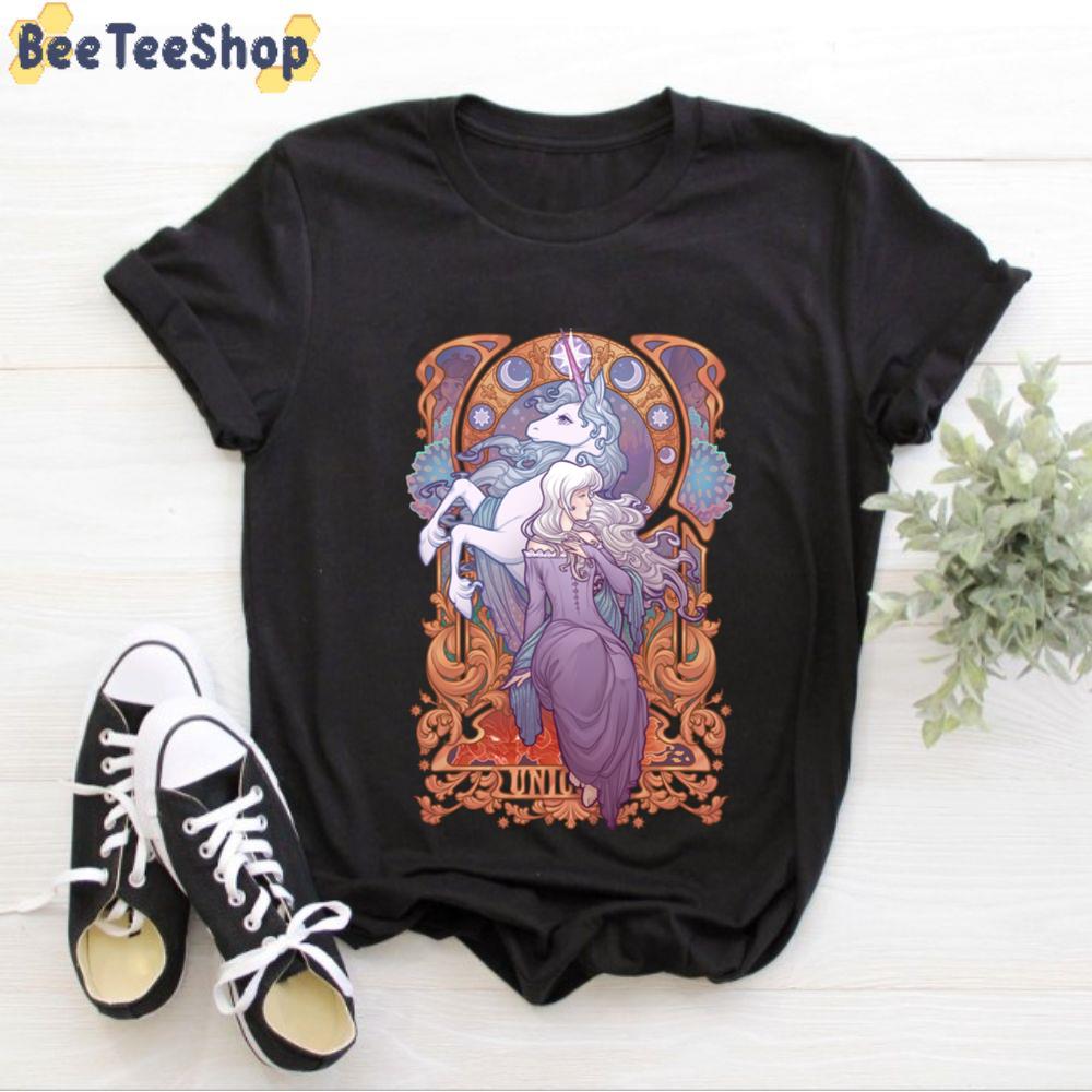 Lady Amalthea The Last Unicorn Fitted Unisex T-Shirt