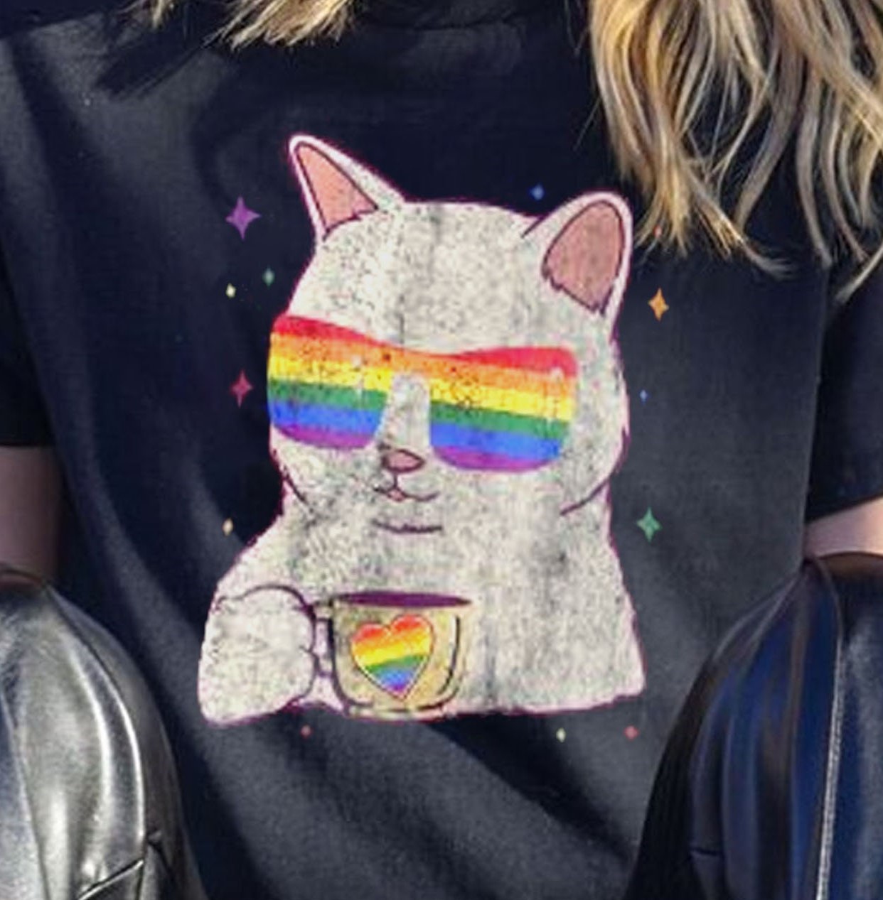 Lgbt Ally Cat Pride Month Unisex T-Shirt