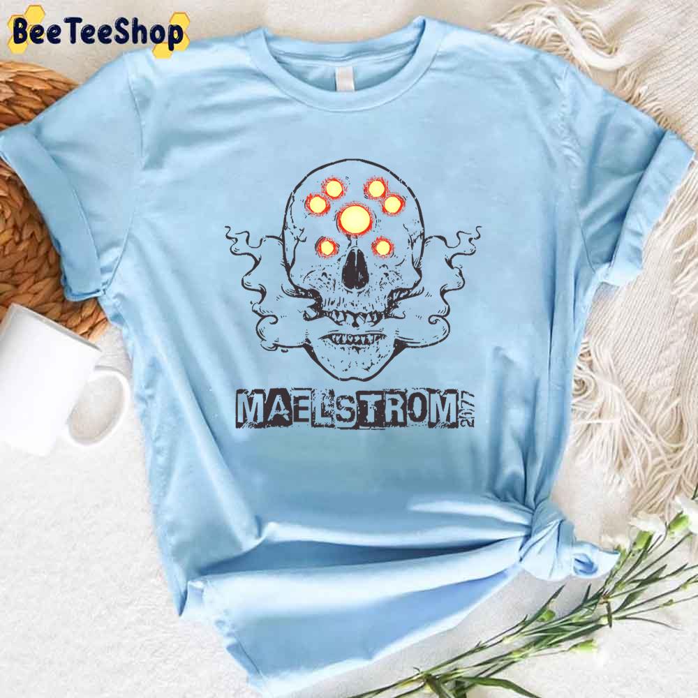 Light Skull Maelstrom Unisex T-Shirt