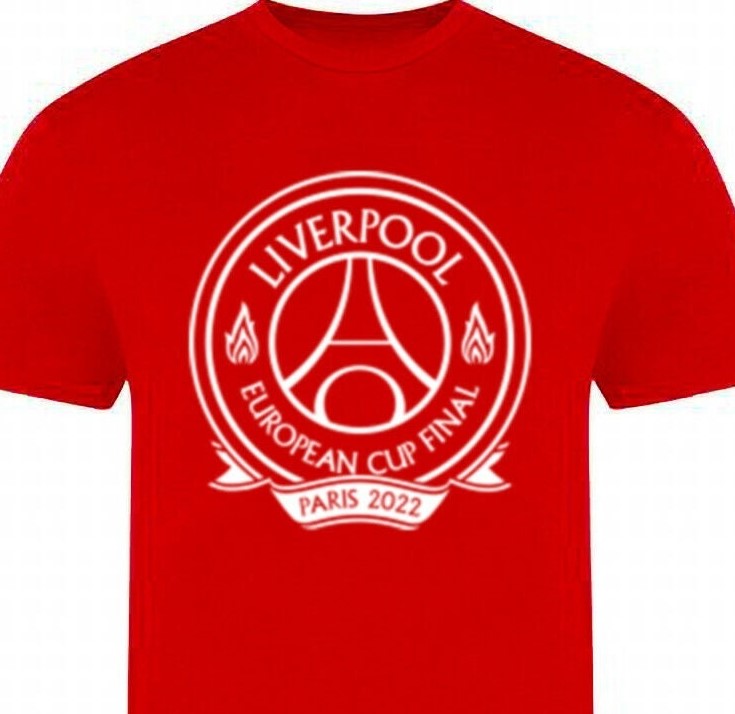 Liverpool European Cup Final Paris 2022 Football Unisex T-Shirt Unisex T-Shirt