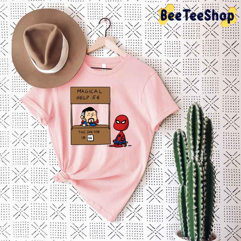 Magical Help 5 Dola Spiderverse No Way Home Cartoon Unisex T-Shirt