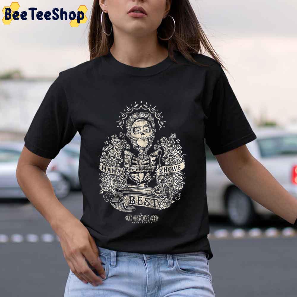 Mama Knows Best Skeleton Unisex T-Shirt