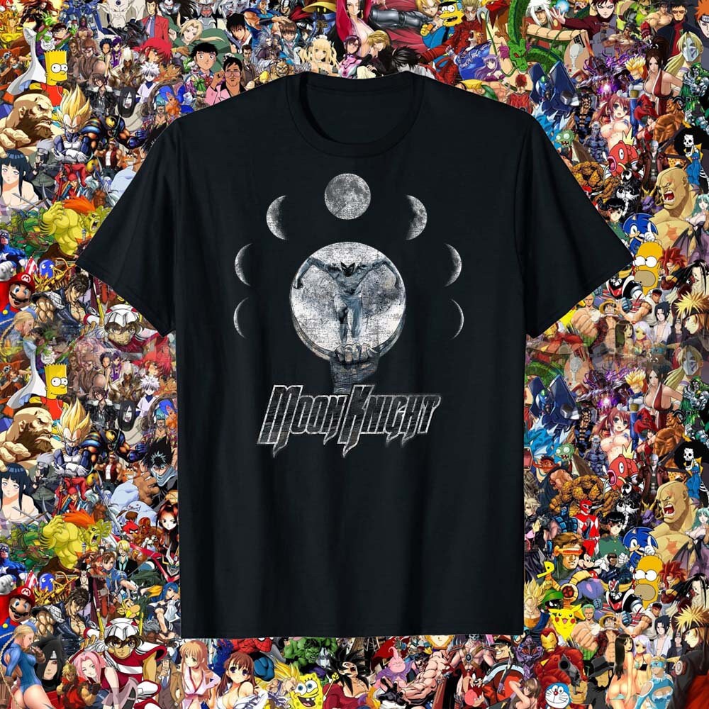 Marv?l Moon Knight Epic Moon Phase Badge Graphic Unisex T-Shirt