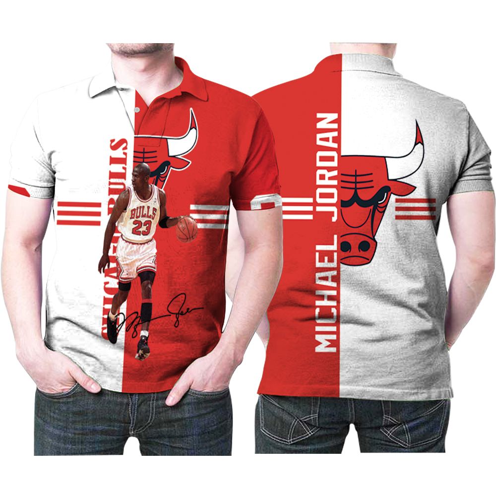 Michael Jordan The Last Dance Chicago Bulls Signed For Fan T-shirt 3d Polo  Shirt Model A32024 All Over Print Shirt 3d T-shirt – Teepital – Everyday  New Aesthetic Designs