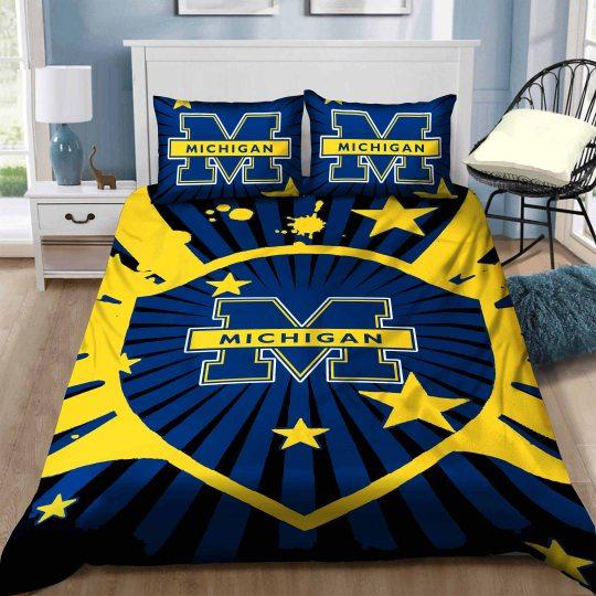 Michigan Wolverines Bedding Set