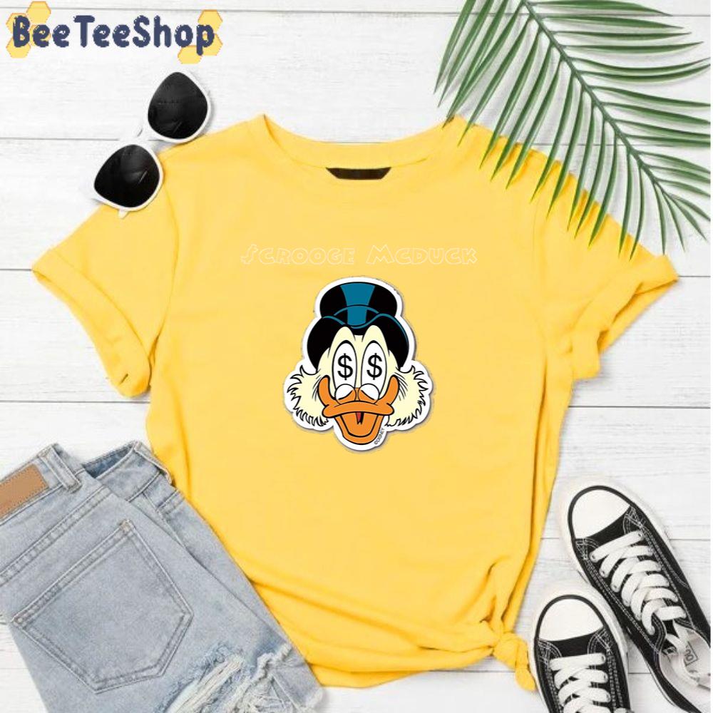 Money In Eye Scrooge Mcduck Custom Unisex T-Shirt