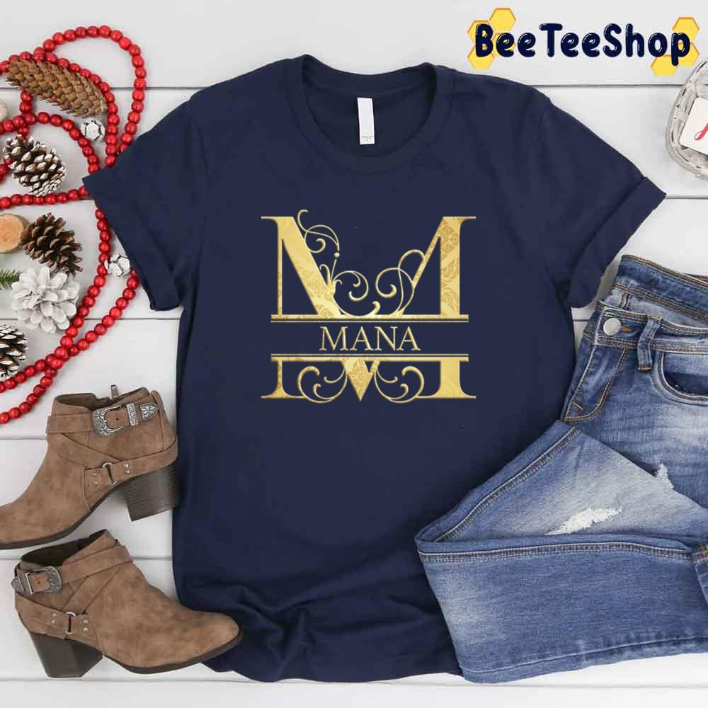 Monogram Letter Mana Unisex T-Shirt