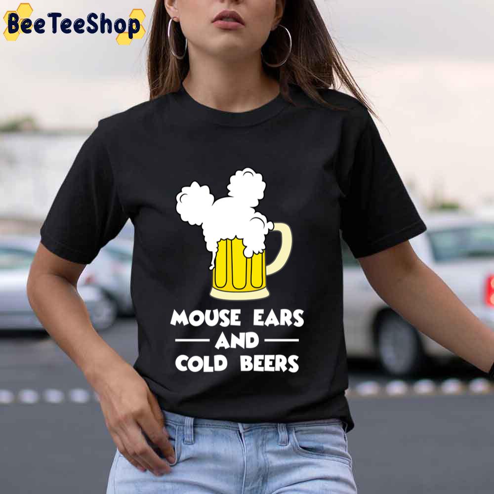 Mouse Ears And Cheers Beers Unisex T-Shirt