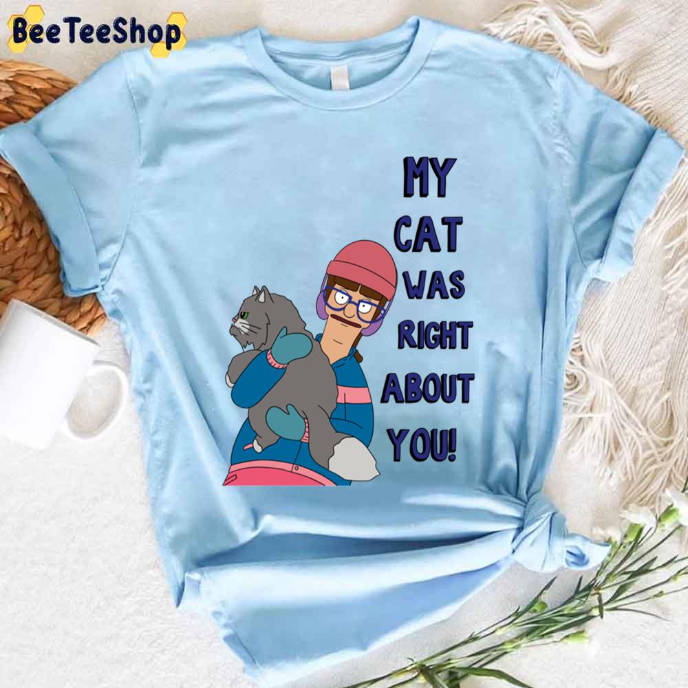 My Cat Was Right About You Big Boy Hamburgers Vintage Decal Unisex T-Shirt