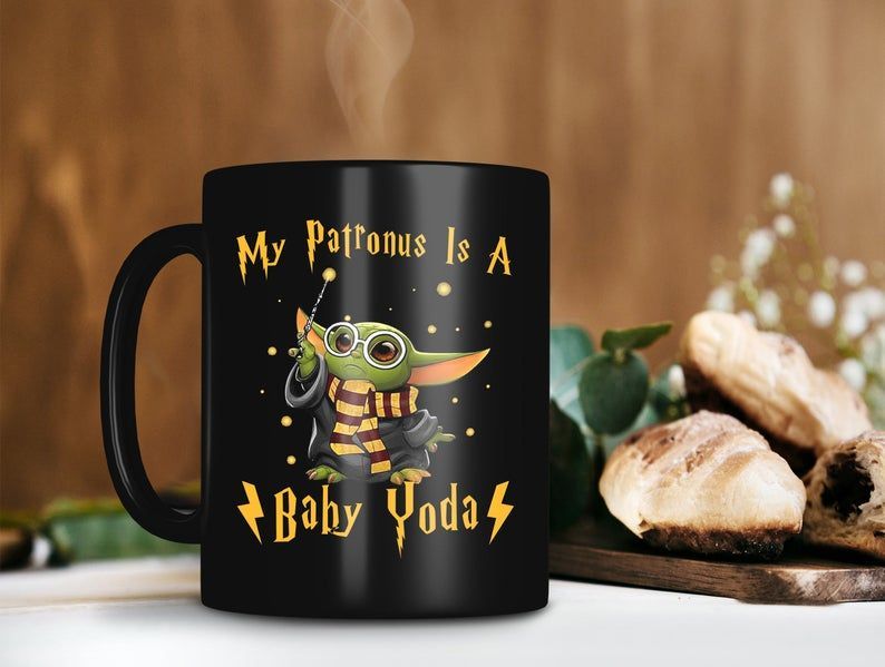 Star Wars Mug Espresso Patronum Harry Potter Baby Yoda Grogu - iTeeUS