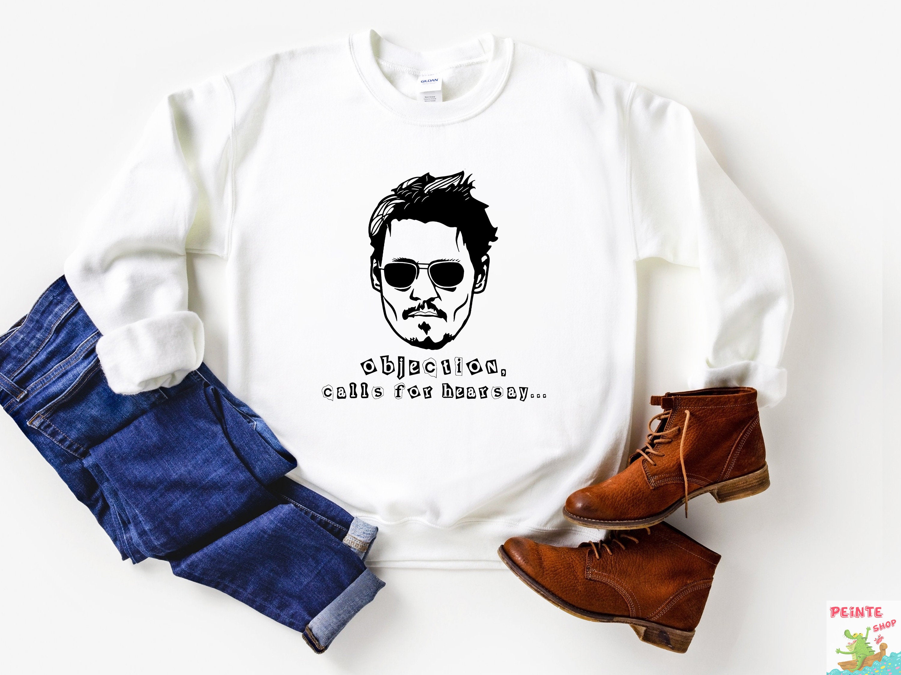 Objection Calls For Hearsay Justice For Johnny Depp Unisex T-shirt