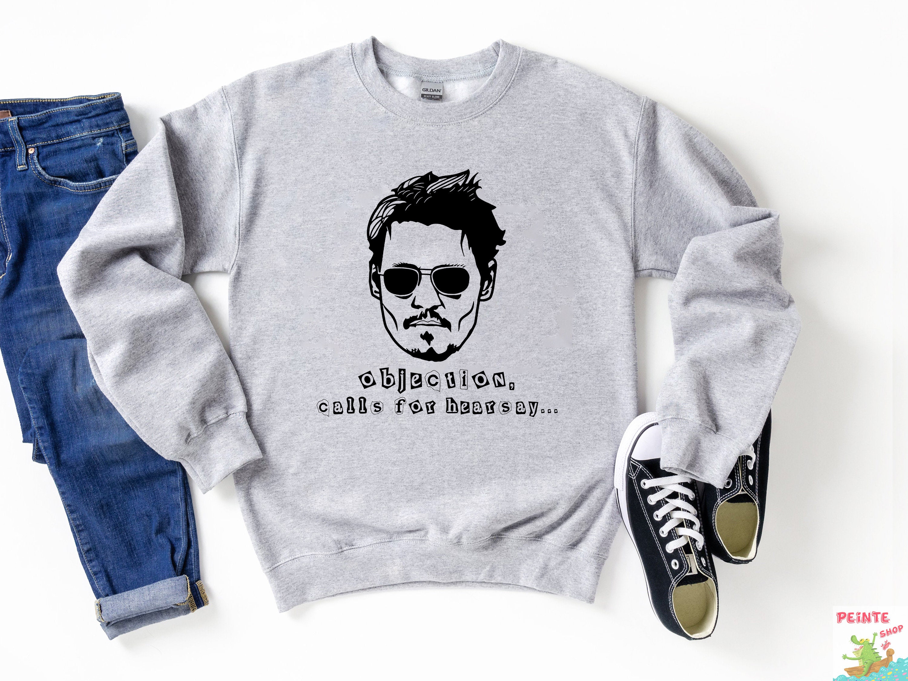 Objection Calls For Hearsay Justice For Johnny Depp Unisex T-shirt