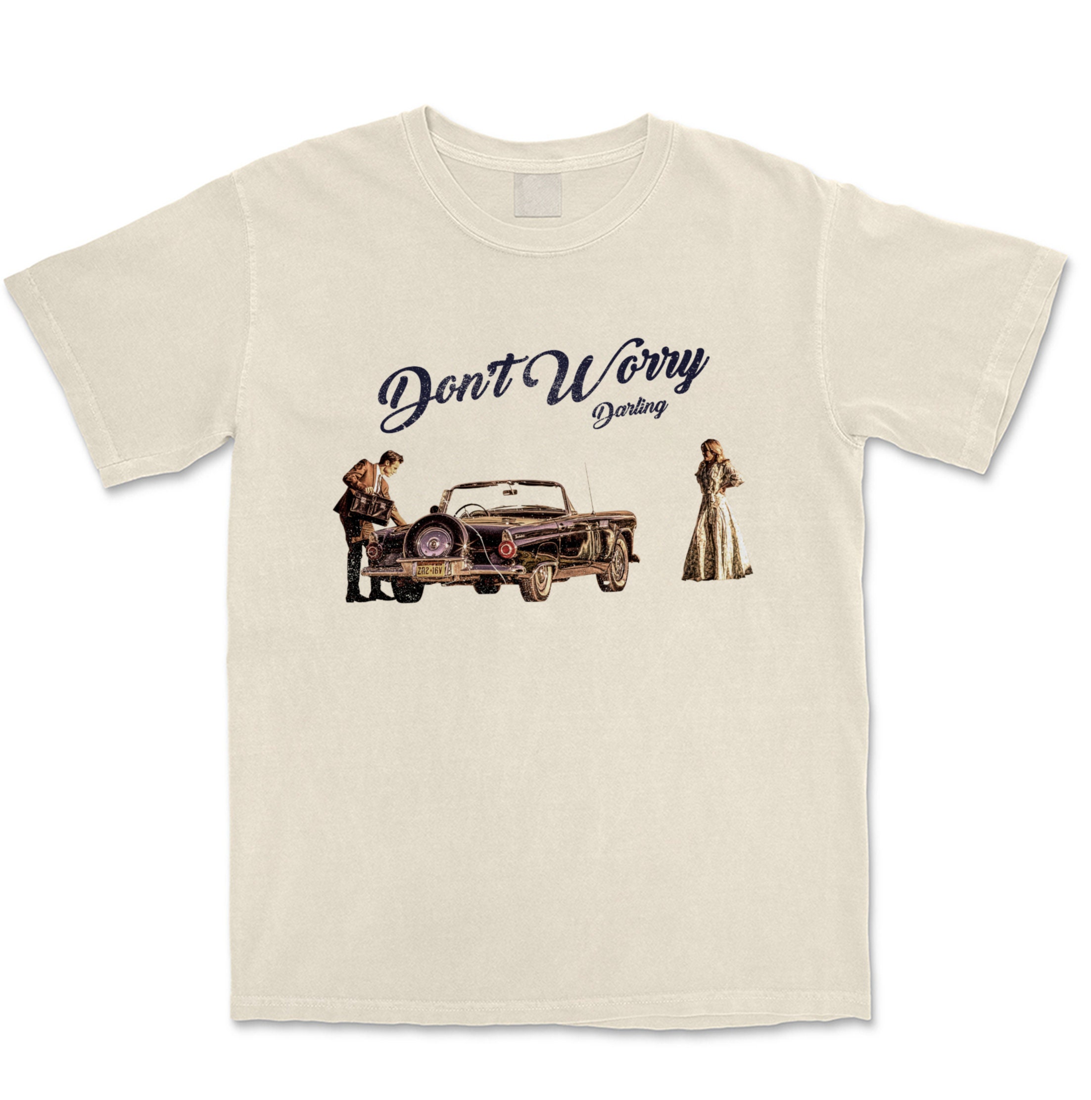 Old Vintage Car Don’t Worry Darling Harry’s House Love On Tour 2022 Unisex T-Shirt