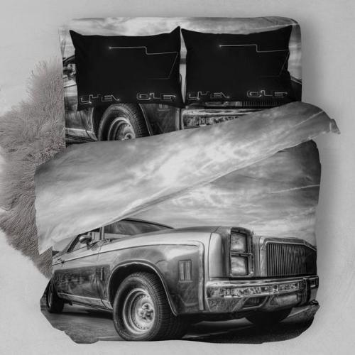 Old Vintage Chevy El Camino Bedding Set