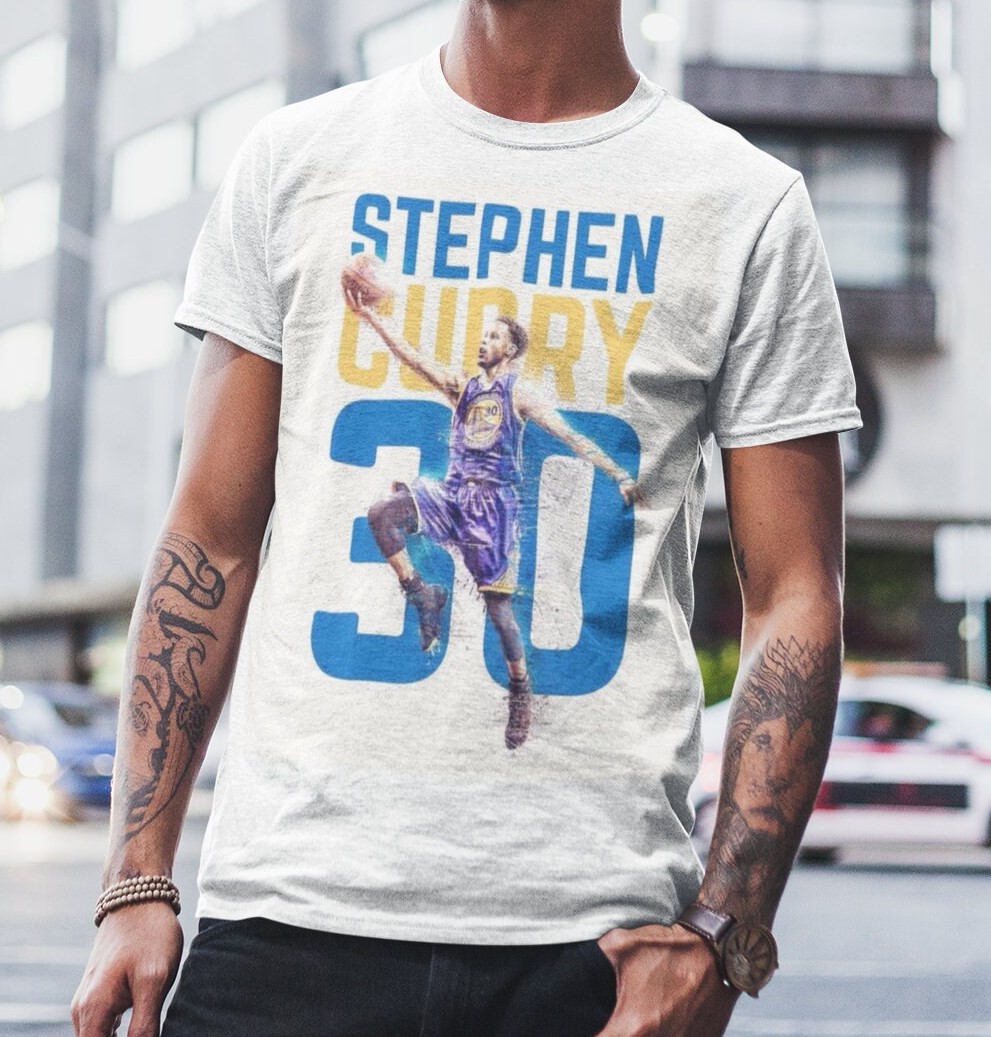 Old Vintage Style Warriors Steph Curry 30 Basketball Unisex T-Shirt