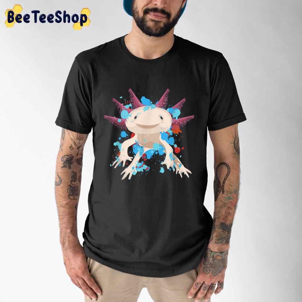 Painting Style Axolotl Unisex T-Shirt