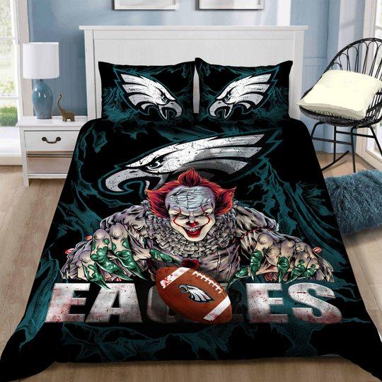 Pennywise Style Philadelphia Eagles Bedding Set