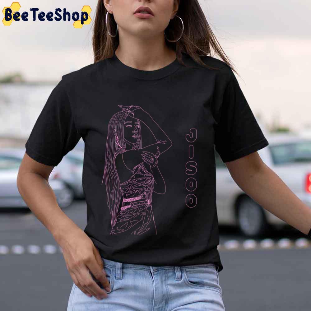 Pink Style Jisoo Kpop Unisex T-Shirt