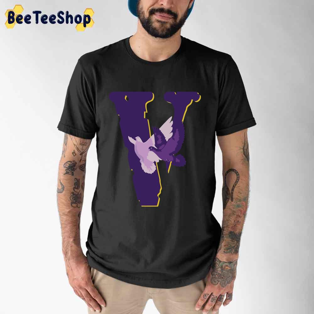 Purple Art Dove Vlone Unisex T-Shirt