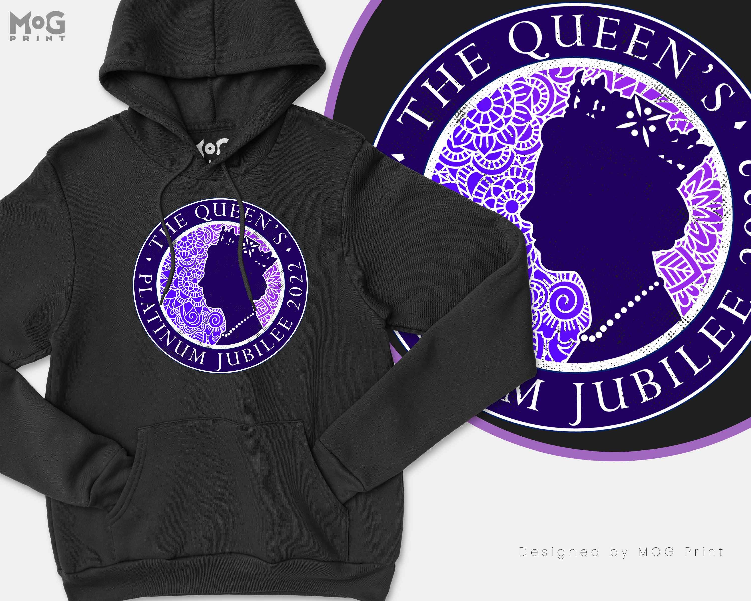 Purple Style Queens Head Jubilee 70th Anniversary Platinum Jubilee Queen Unisex T-Shirt