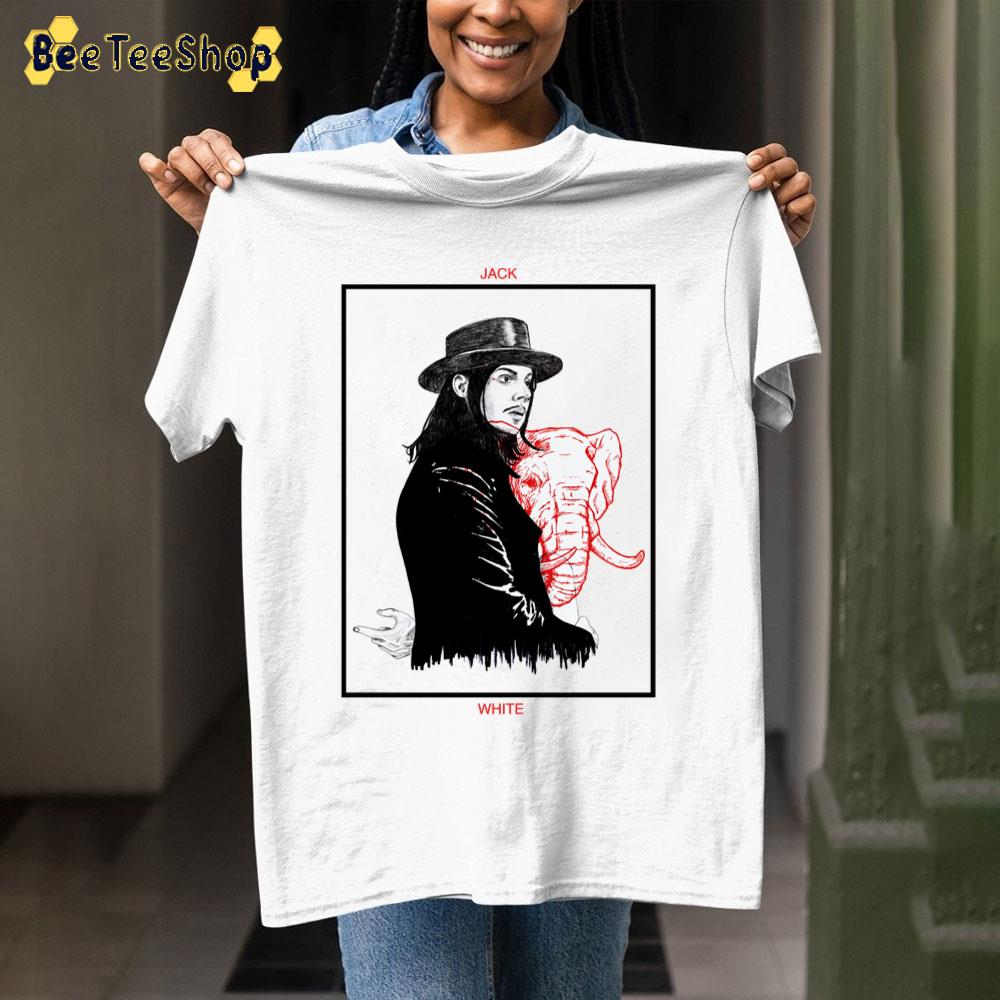 Red Black Art Jack White Unisex T-Shirt