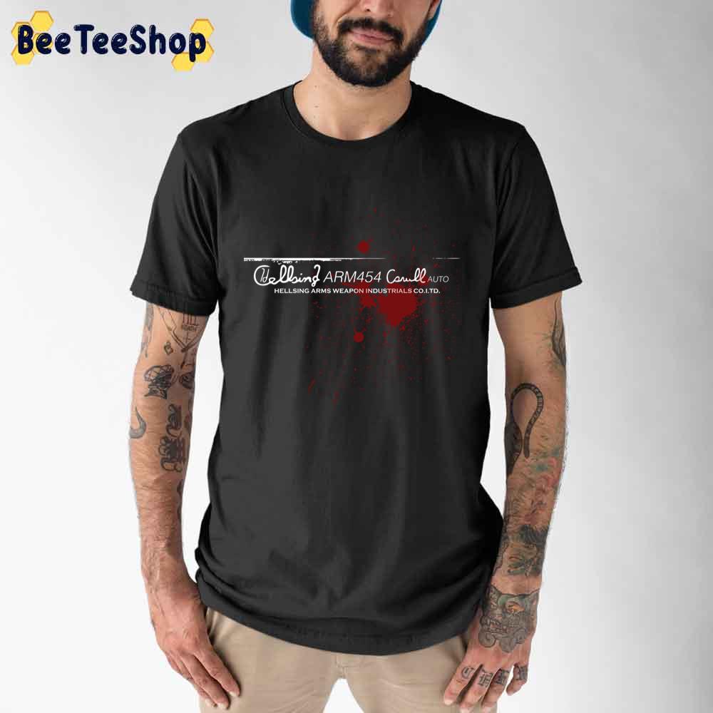 Red Blood Hellsing Arms Weapon Industrials Unisex T-Shirt