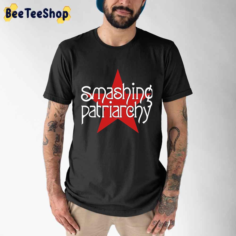 Red Star Smashing Patriarchy Not Pumpkins Unisex T-Shirt