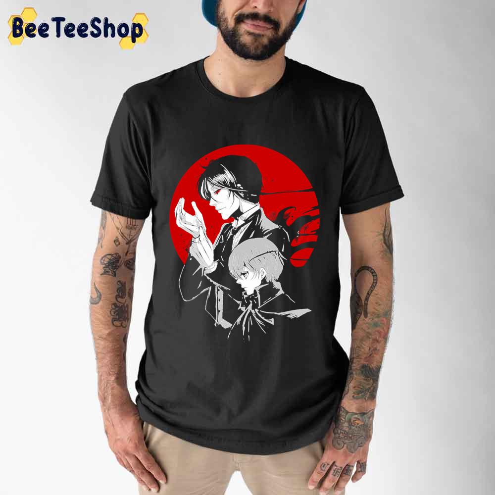 Red Sun Black Butler Unisex T-Shirt