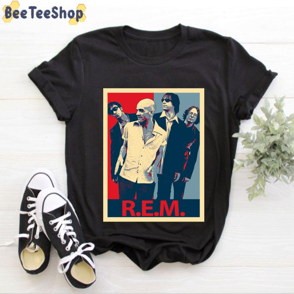 Retro R E M Band Unisex T-Shirt