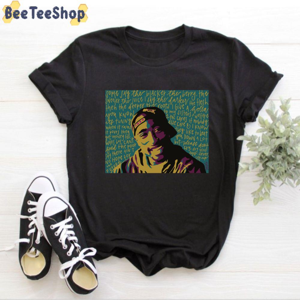 Retro Tupac Rapper Unisex T-Shirt