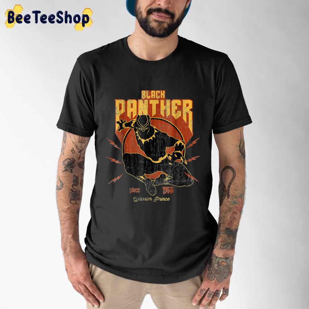 Retro Vintage Black Panther Since 1966 Unisex T-Shirt