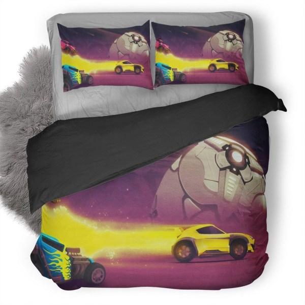 Rocket League Vinyl Gate Out Bedding Set