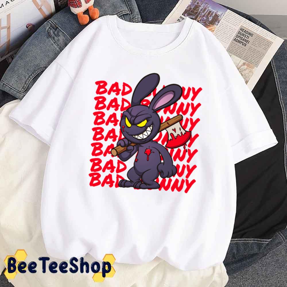 Scary Bad Bunny Unisex T-Shirt