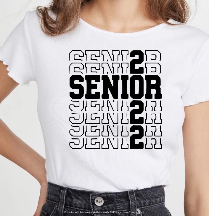 Senior 2022 Svg And Dxf And Png Graduation Day Unisex T-Shirt