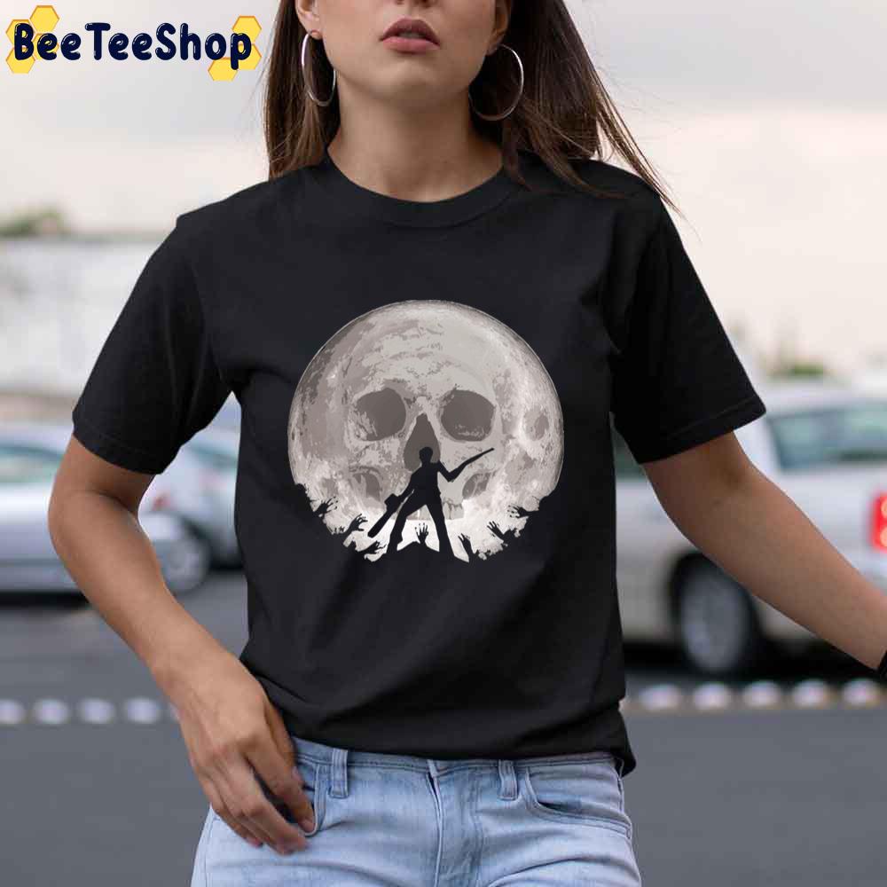 Skull Moon Ash Vs The Evil Dead Unisex T-Shirt