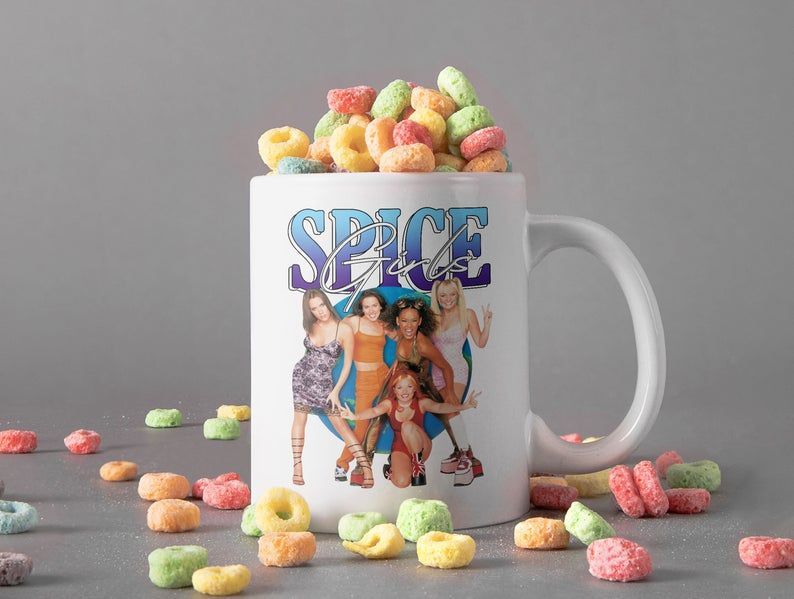 Spice Girls Aka Baby Spice Mug Spice Girls Lover Gift Spice Girls Coffee Mug Premium Sublime Ceramic Coffee Mug White