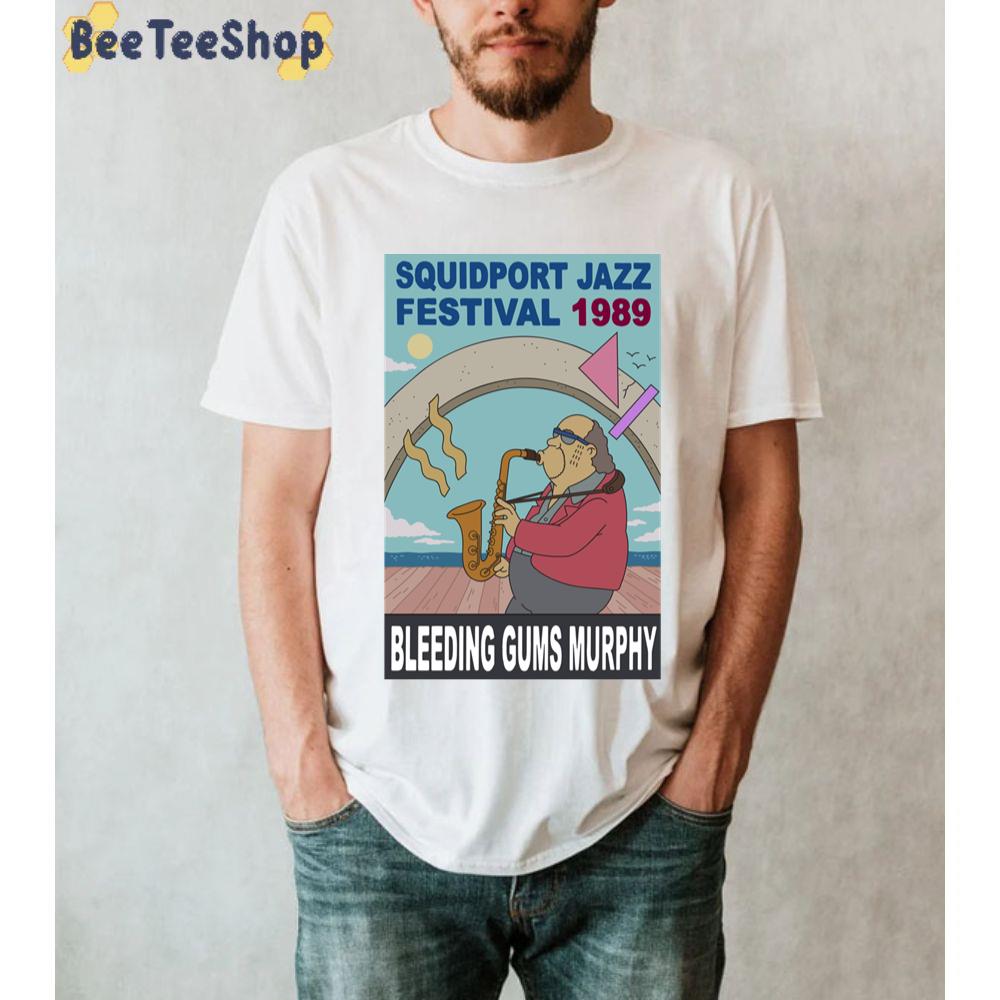 Squidport Jazz Festival 1989 Bleeding Gums Murphy Unisex T-Shirt