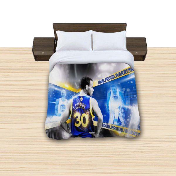 Stephen Curry Professional Basketball Player Bedding Set