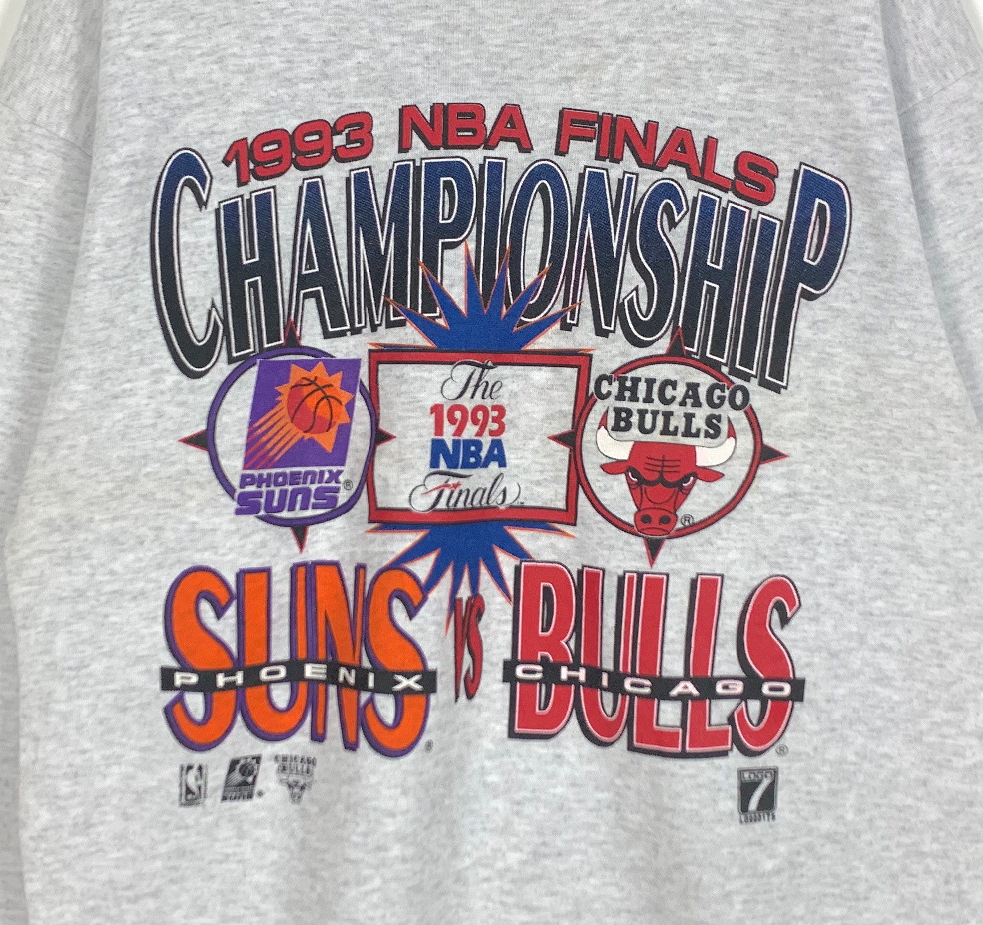 Suns Vs Bulls Championship Final 1993 American Basketball Unisex Sweatshirt