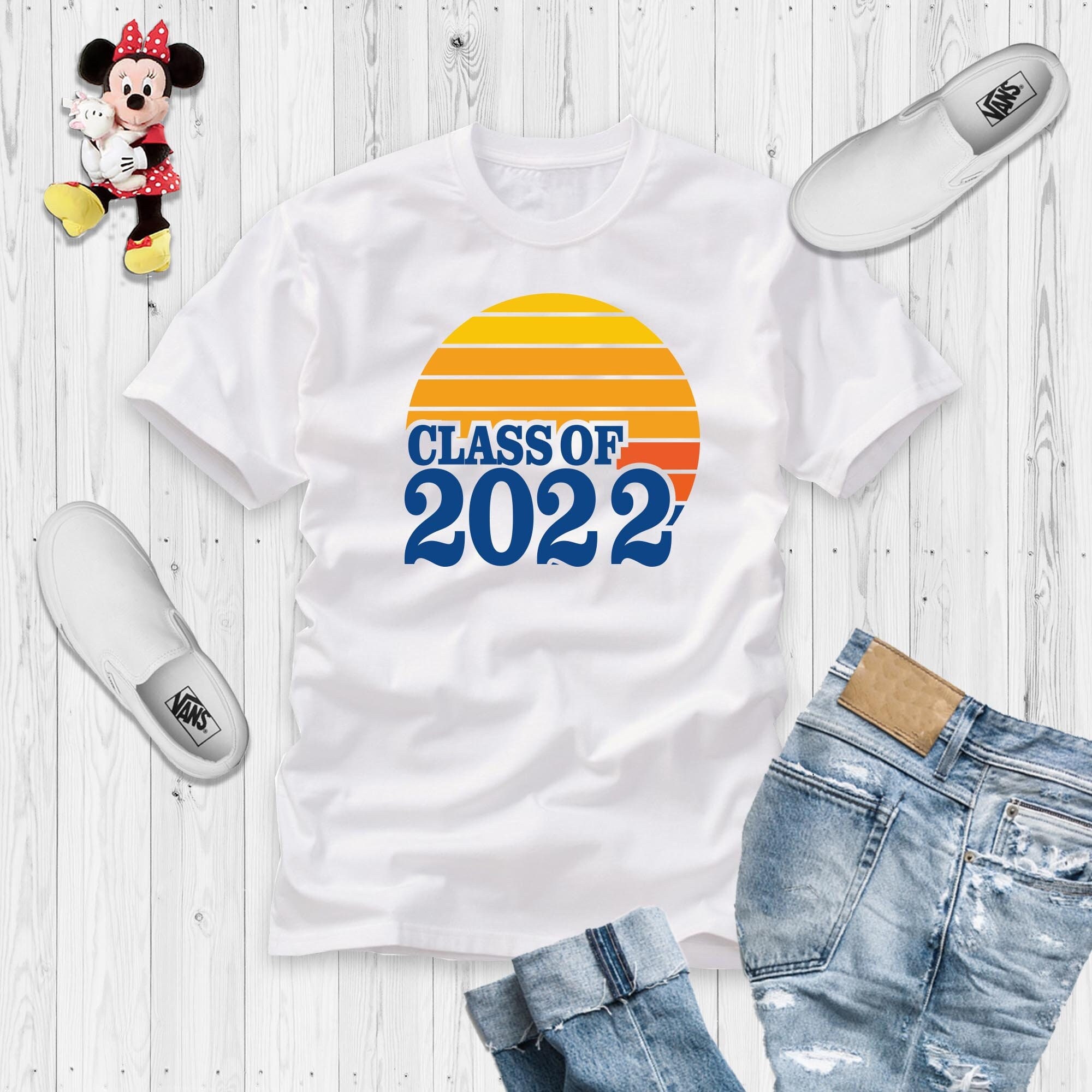 Sunset Class Of 2022 Graduation Day Unisex T-Shirt