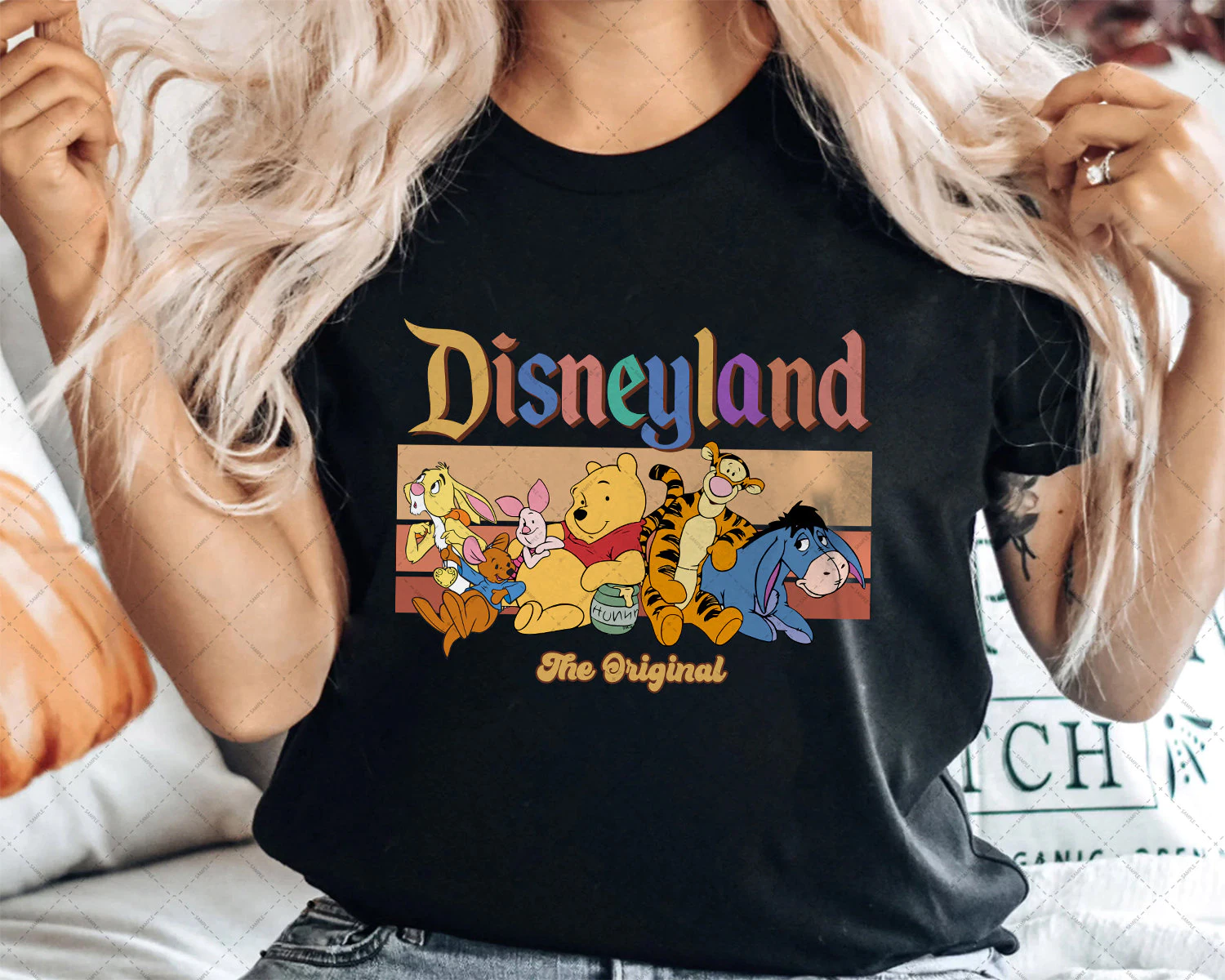 Sweet Winnie The Pooh Disneyland Pooh Bear And Friends Unisex T-Shirt