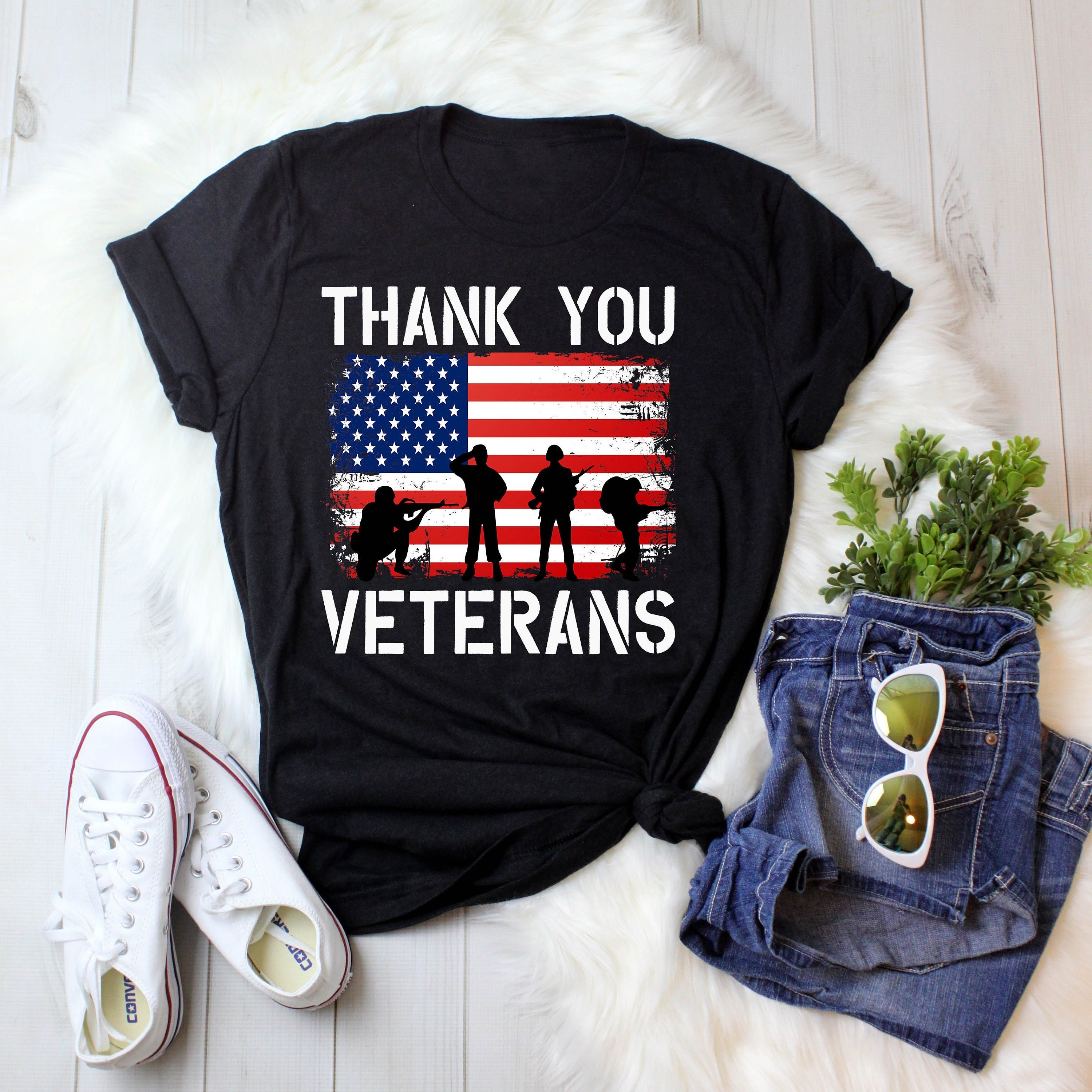 Thank You Veterans Memorial Day Unisex T-Shirt