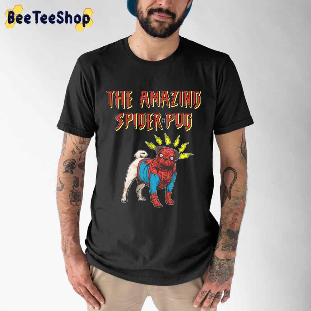 The Amazing Spider-Pug Unisex T-Shirt